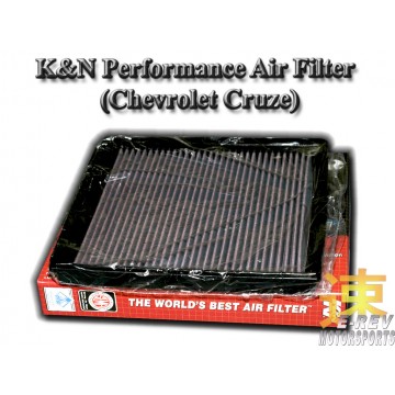 K&N Air Filter - Chevrolet Cruze